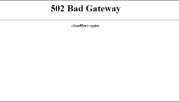 502 Bad Gateway Issues