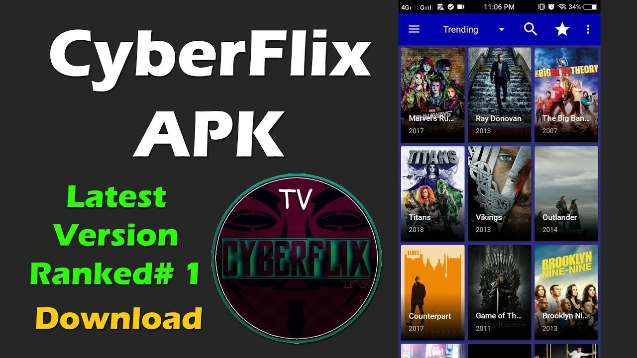 Cyberflix TV apk download